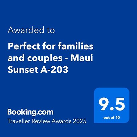 Appartement Perfect for families&couples - Maui Sunset A-203 à Kihei Extérieur photo
