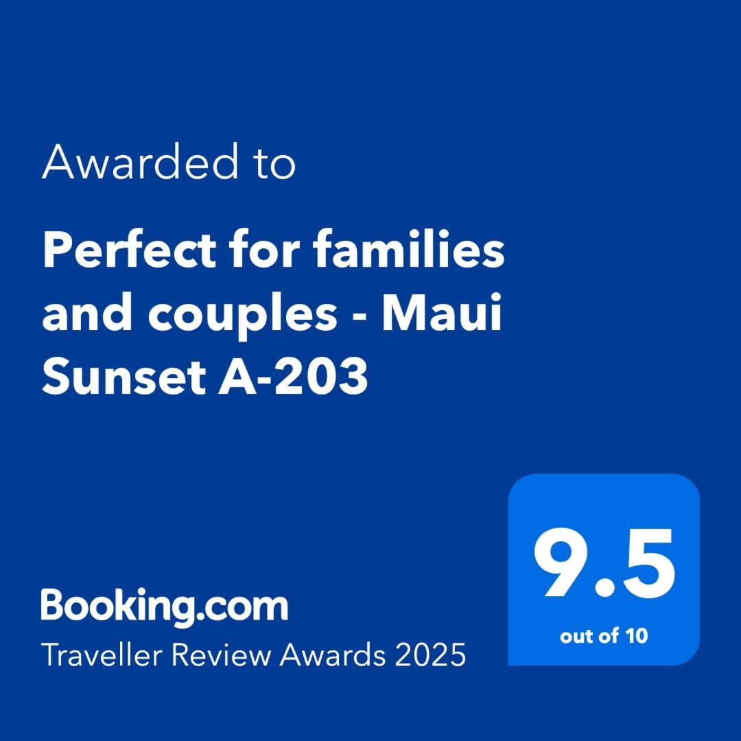 Appartement Perfect for families&couples - Maui Sunset A-203 à Kihei Extérieur photo